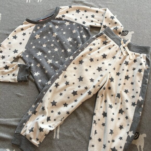 BCBG Girls Star Fleeced Sleep Set XS (5/6) - Picture 4 of 6